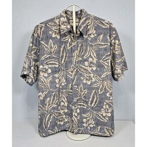 Cooke Street Honolulu Mens Shirt Reverse Hawaiian Button Short Sleeves USA XL